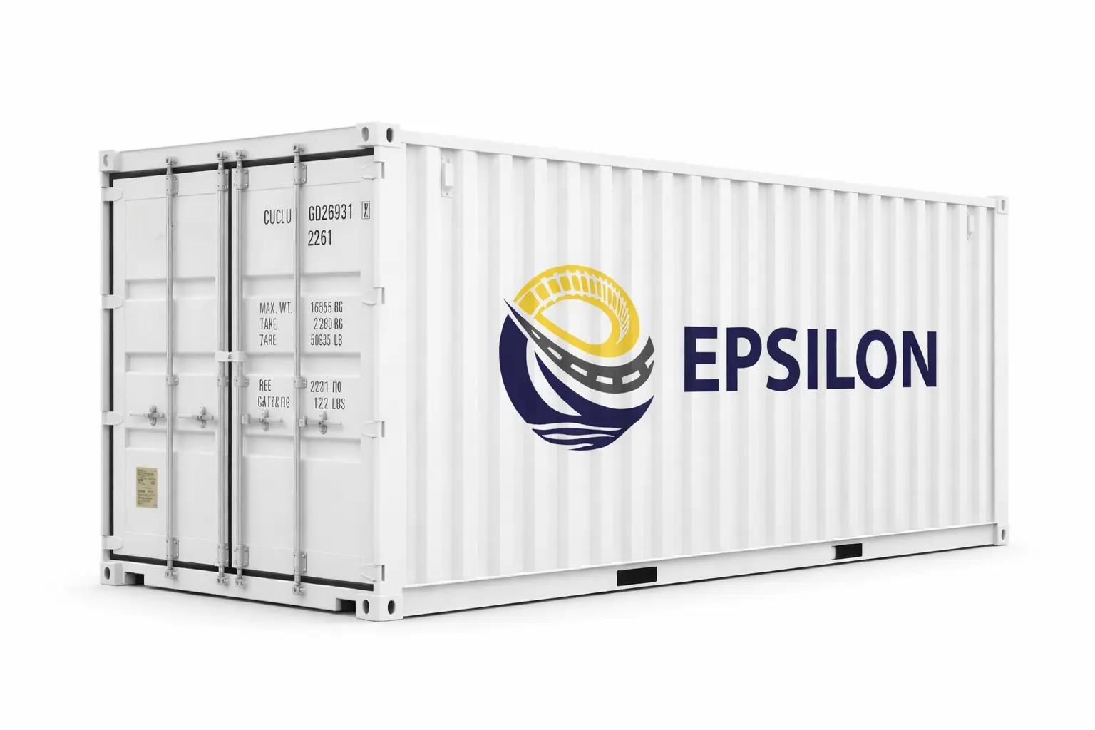 20 foot standard high cube shipping container for cargo transport